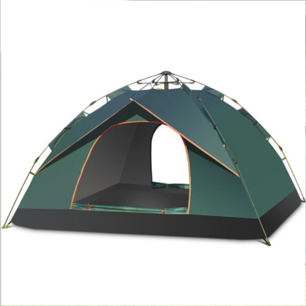 2-3 Outdoor Persons Double Large Layer Instant Auto Pop Up Camping Tent-image-OPC-P77RDGP-NEW