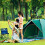 2-3 Outdoor Persons Double Large Layer Instant Auto Pop Up Camping Tent 5