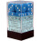 D6 16mm Light Blue w/White (12) 1