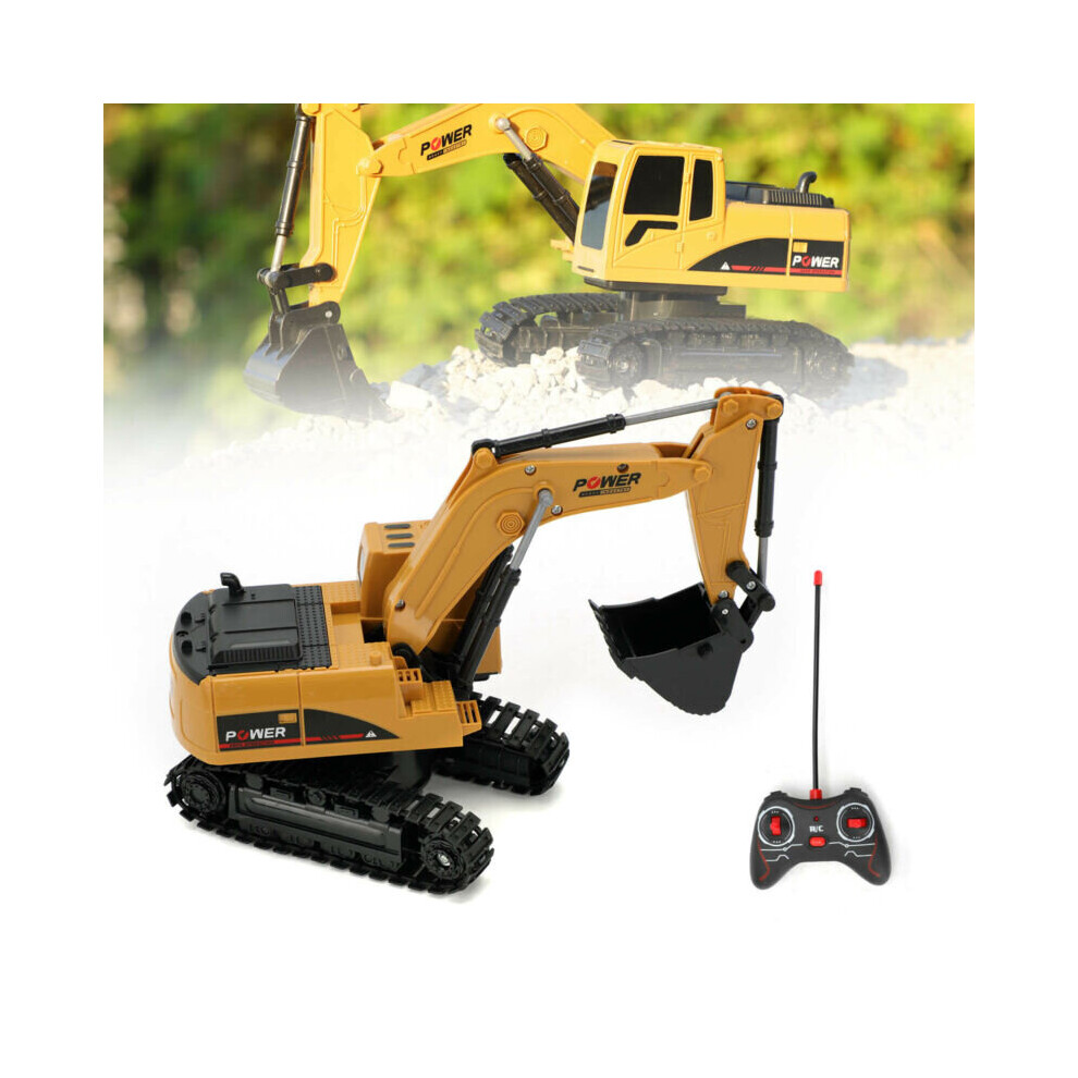 Remote Control Excavator Tractor Bulldozer Crawler Truck Toy Car SALE!