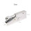 MINI PORTABLE CORDLESS HANDHELD SINGLE STITCH FABRIC SEWING MACHINE HOME TRAVEL 3