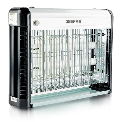 GEEPAS Geepas Powerful Fly Zapper, Electric Indoor Insect Bug Killer 2x10W UV 1