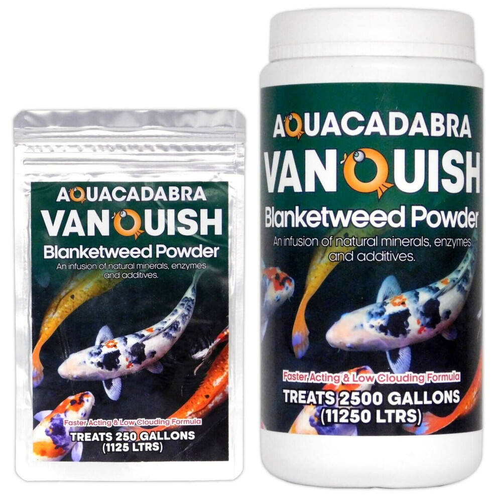 (100g) Aquacadabra Vanquish Blanketweed Powder Pond Water Solution Remove Nuisance Algae Blanket Weed