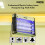 GEEPAS Geepas Powerful Fly Zapper, Electric Indoor Insect Bug Killer 2x10W UV 8