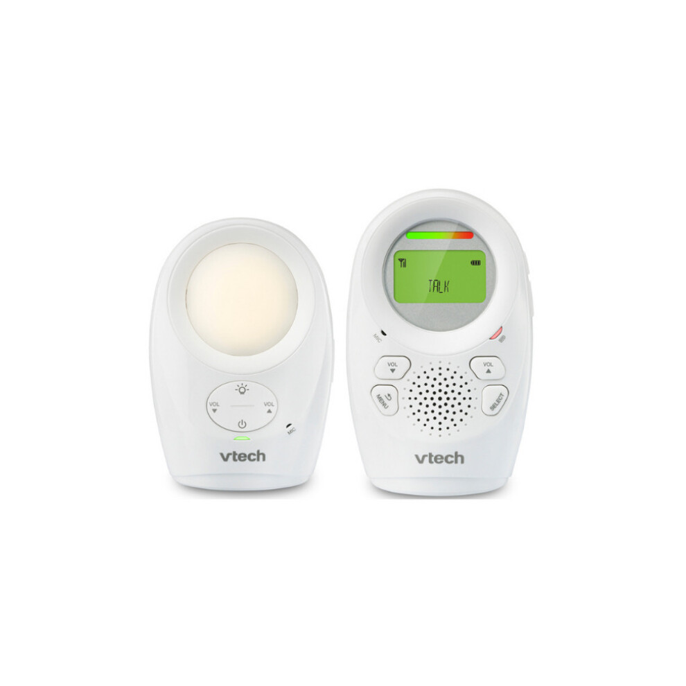 VTech Audio Baby Monitor with Room Temp | Night Light | Lullabies