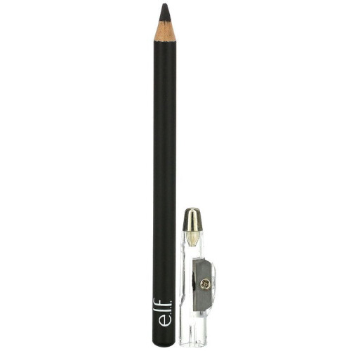 e.l.f. e.l.f. Satin Eyeliner Stift mit integriertem Anspitzer, Schwarz, 0,03 Unzen