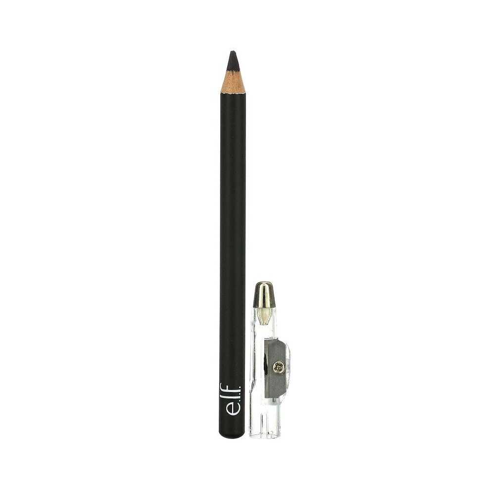 E.L.F., Satin Eyeliner Pencil, Black, 0.85g