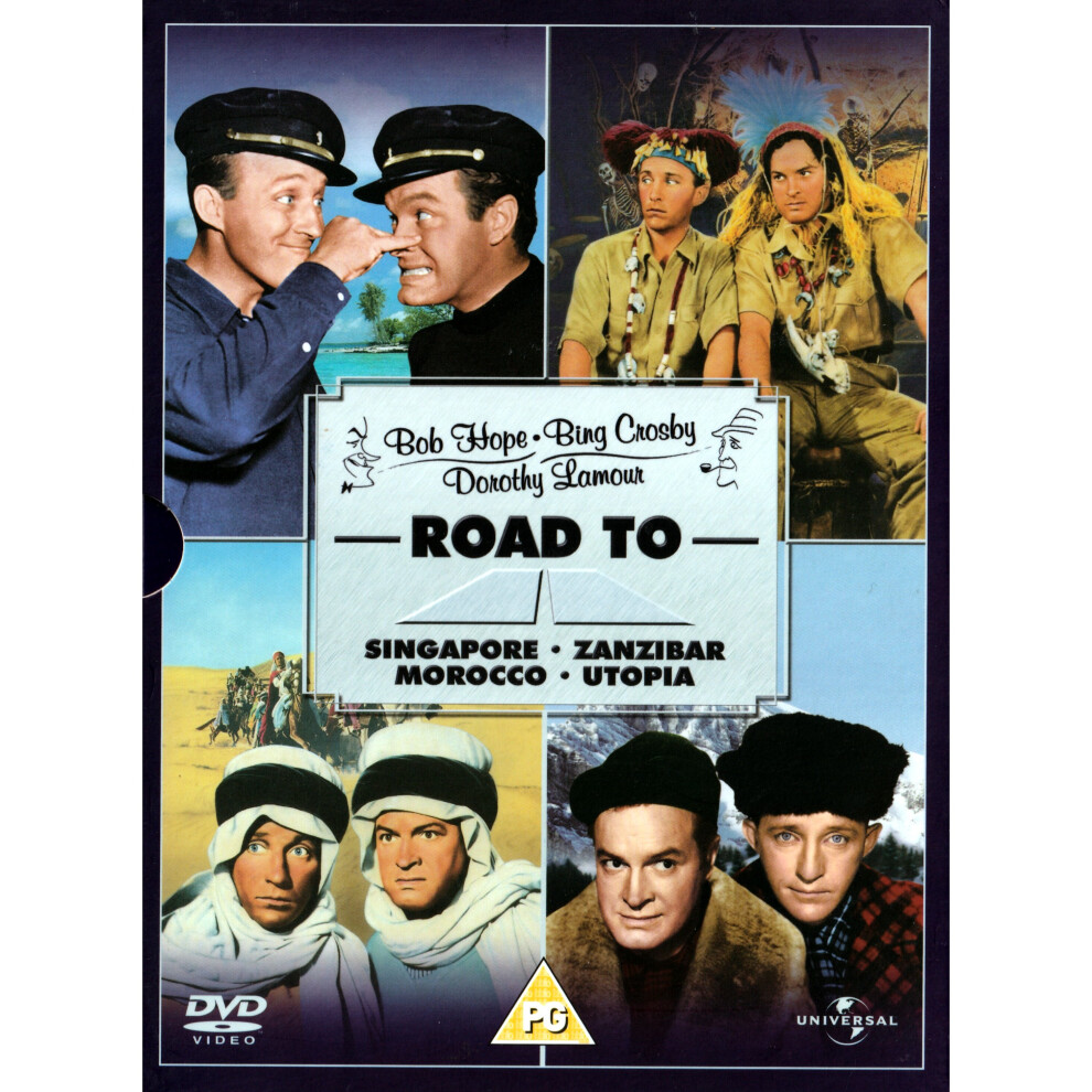 Universal Road To Singapore/Zanzibar/Morocco/Utopia Collection Box Set [Dvd]