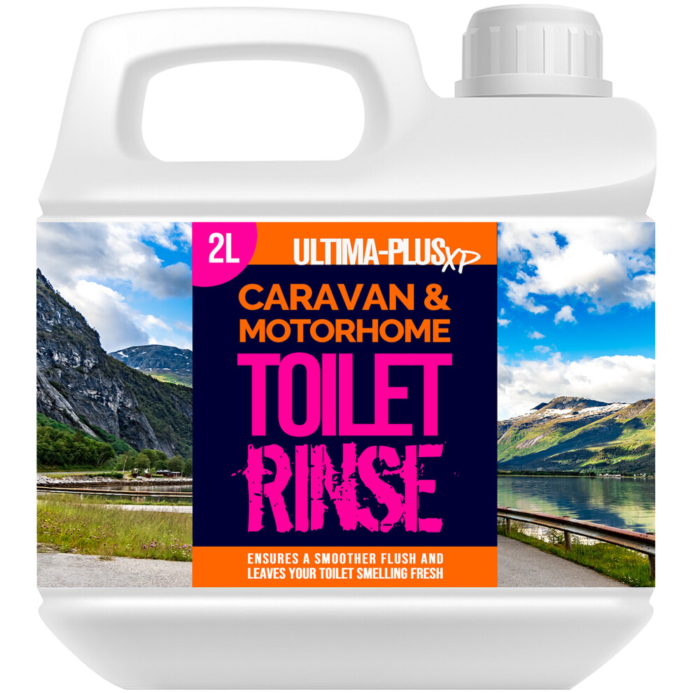 Ultima-Plus Xp Pink ( - Toilet Rinse, 2L) Ultima Plus Xp Caravan Toilet Cleaner Fluid Rinse