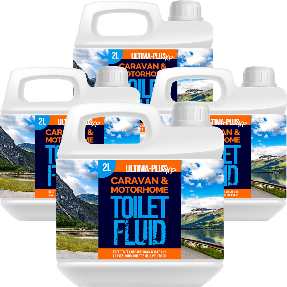 Ultima-Plus Xp Blue ( - Toilet Fluid, 8L) Ultima Plus Xp Caravan Toilet Cleaner Fluid Rinse