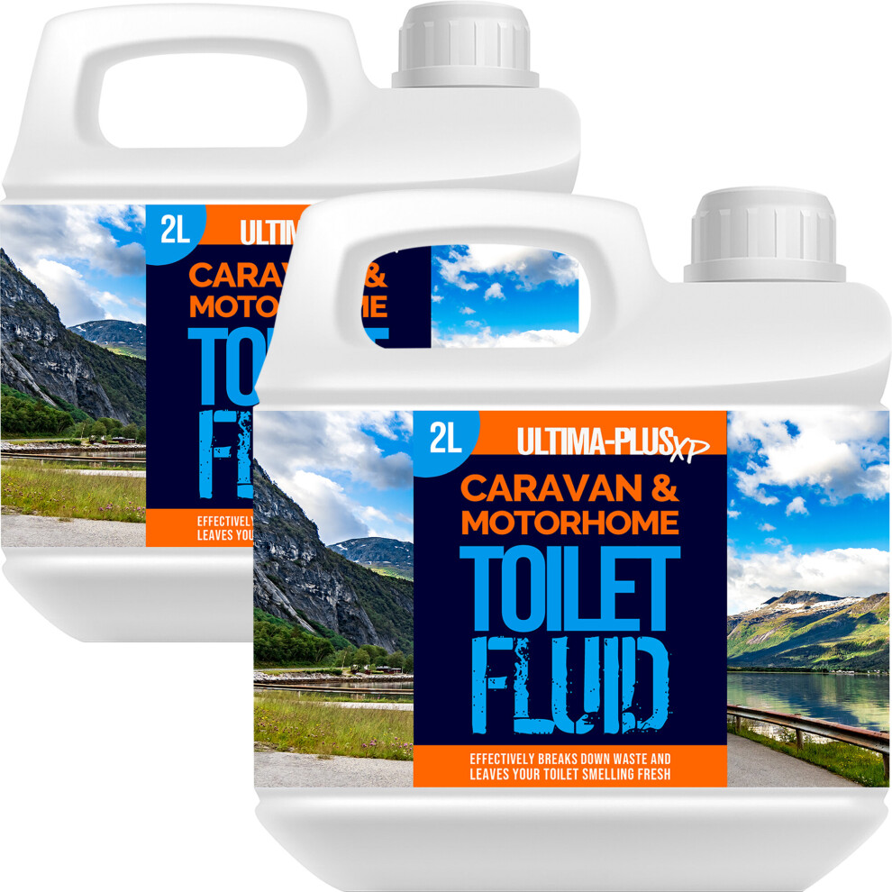 Ultima-Plus Xp Blue ( - Toilet Fluid, 4L) Ultima Plus Xp Caravan Toilet Cleaner Fluid Rinse