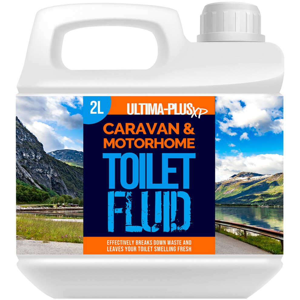 Ultima-Plus Xp Blue ( - Toilet Fluid, 2L) Ultima Plus Xp Caravan Toilet Cleaner Fluid Rinse