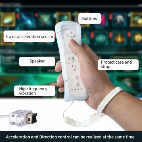 Wireless Games White Remote Controller For Nintendo Wii &Wii U Xmas Gift 1