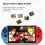 7-Inch Handheld Game Console X12 Plus: 10000 Built-In Games, FC/GB/GBA/MD/NES/SFC/PS, 2500mAh, TF 32GB, AV Output, USB Download 5