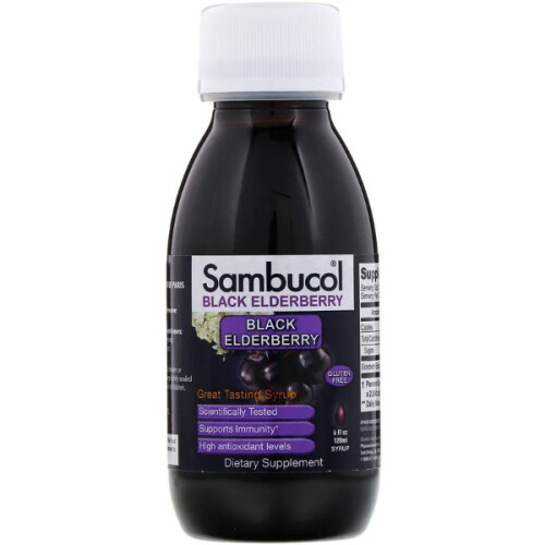 Sambucol, Black Elderberry Syrup, Original Formula, 120ml 2