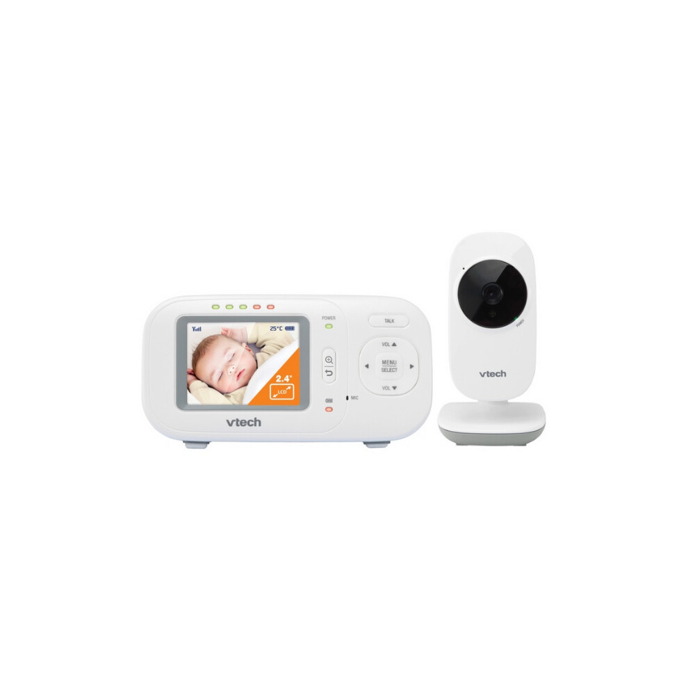 VTech Safe & Sound Video Baby Monitor | 2.4" Colour Screen | Lullabies