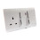 Trendi Switch Trendi Artistic Modern 45A Cooker Switch with 13A Plug Socket & Neon Insert – White 7