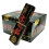 (1 Booklet) RAW Black Classic King Size Connoisseur Rolling Papers with Roach Tips 1