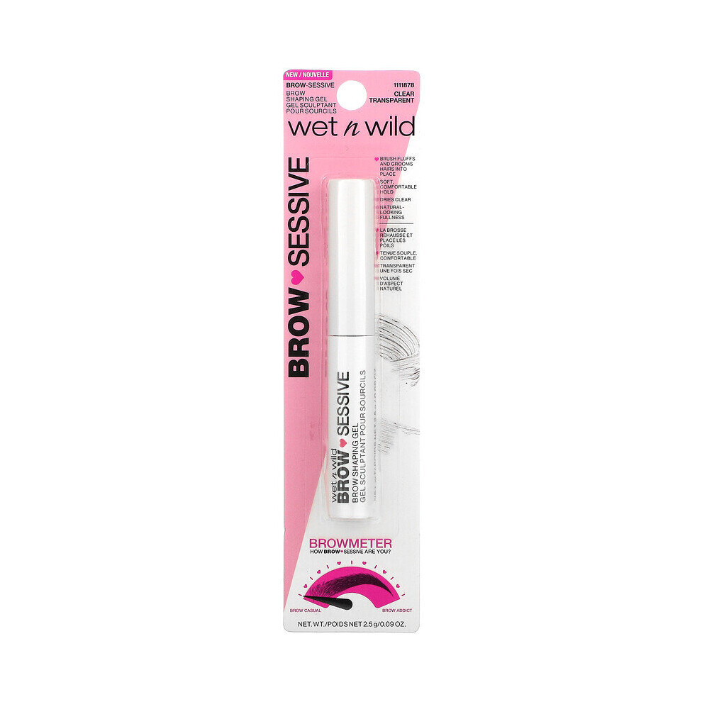 Wet n Wild, Brow Sessive Shaping Gel, Clear, 0.09 oz (2.5 g)