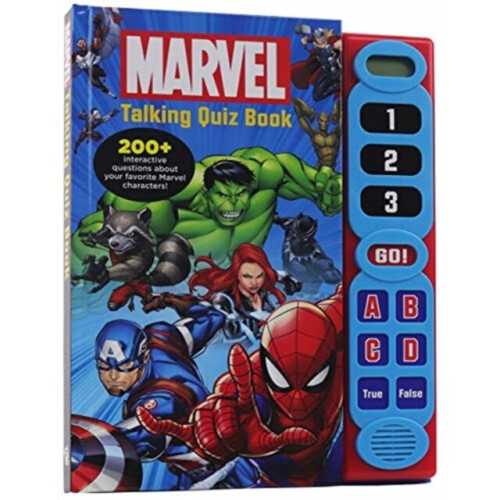 ID245z - Dave Hilton - Marvel  Talking Quiz - Hardback - New
