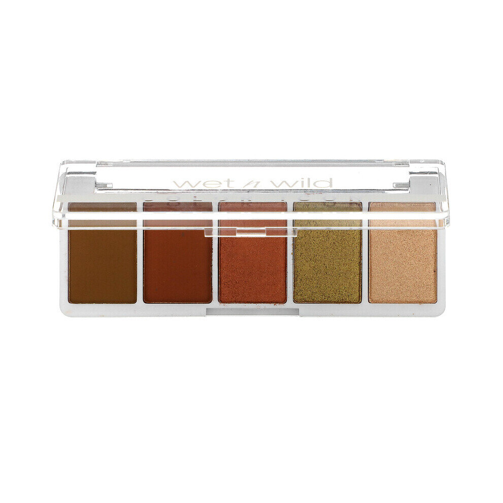 Wet n Wild, Coor Icon, 5-Pan Shadow Palette, Go-Commando, 6g