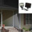 100 LED Bright Solar Powered PIR Sensor Flood Security Light Outdoor G 8