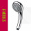 Adjustable Chrome 6 Mode Handset Shower Slider Riser Rail Kit Head Set 9