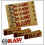5 RAW Classic King Size Slim Rolling Papers & 3 Raw Roach Tips 1