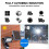 100 LED Bright Solar Powered PIR Sensor Flood Security Light Outdoor G 10