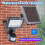 100 LED Bright Solar Powered PIR Sensor Flood Security Light Outdoor G 6