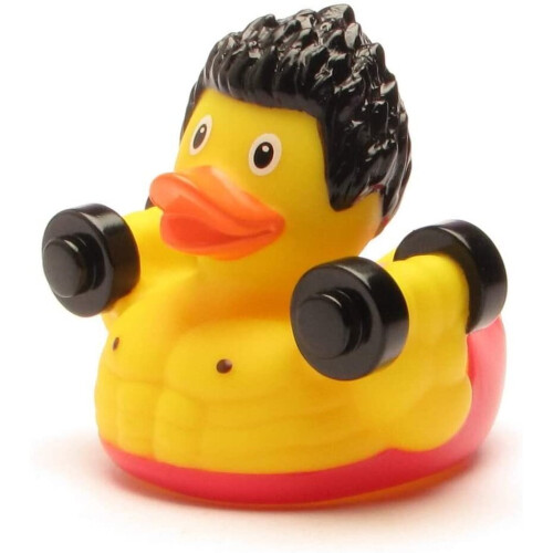 Bodybuilder Rubber Duck Novelty Gift Collectors Item Gym on OnBuy
