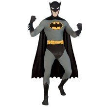 (L) Batman 2nd Skin Black Jumpsuit Costume Adult