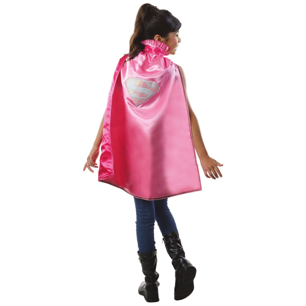 Rubies Supergirl Dc Pink Cape