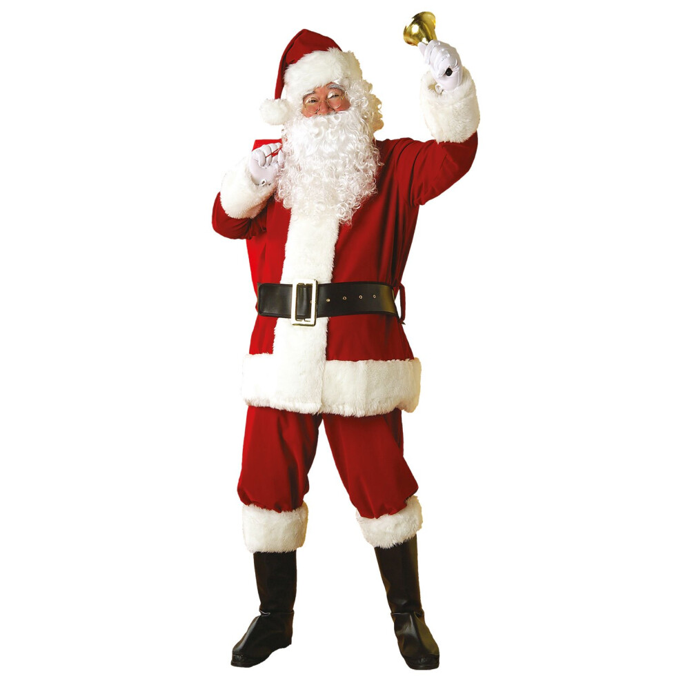 SANTA SUIT - DELUXE SIZE XL