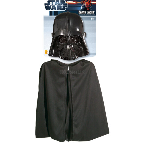 Star Wars Darth Vader Cape & Mask Set - Classic Star Wars Cosplay Costume Accessory
