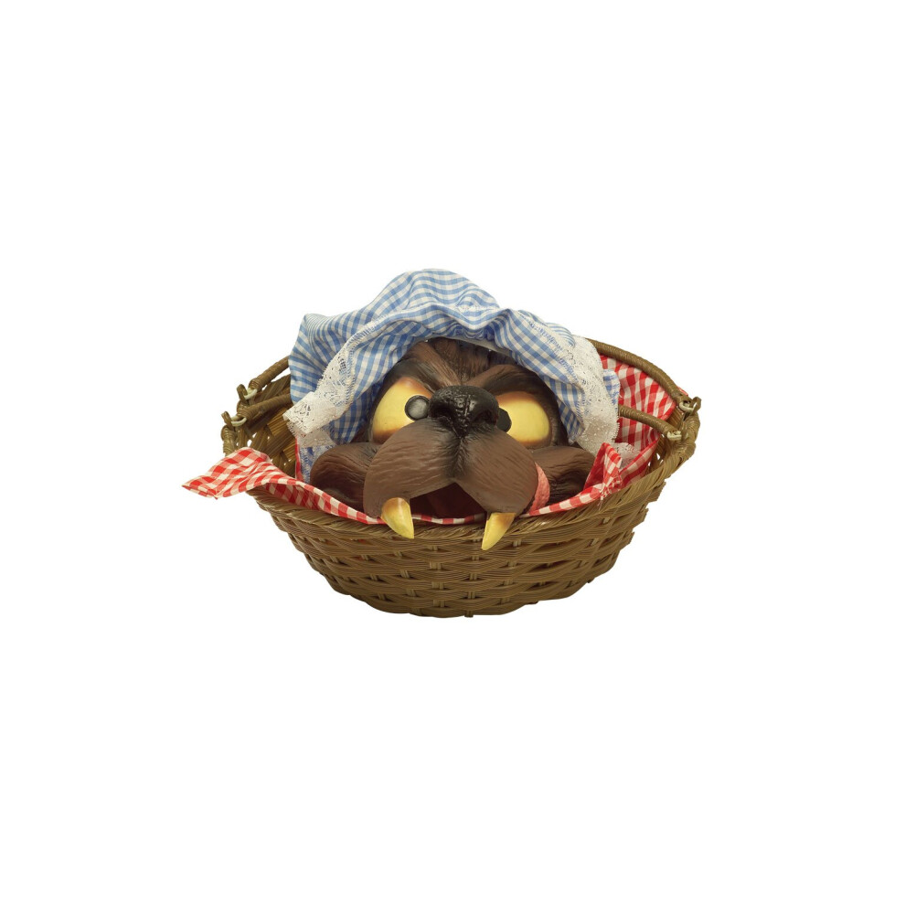 Rubies Wolf Head Basket