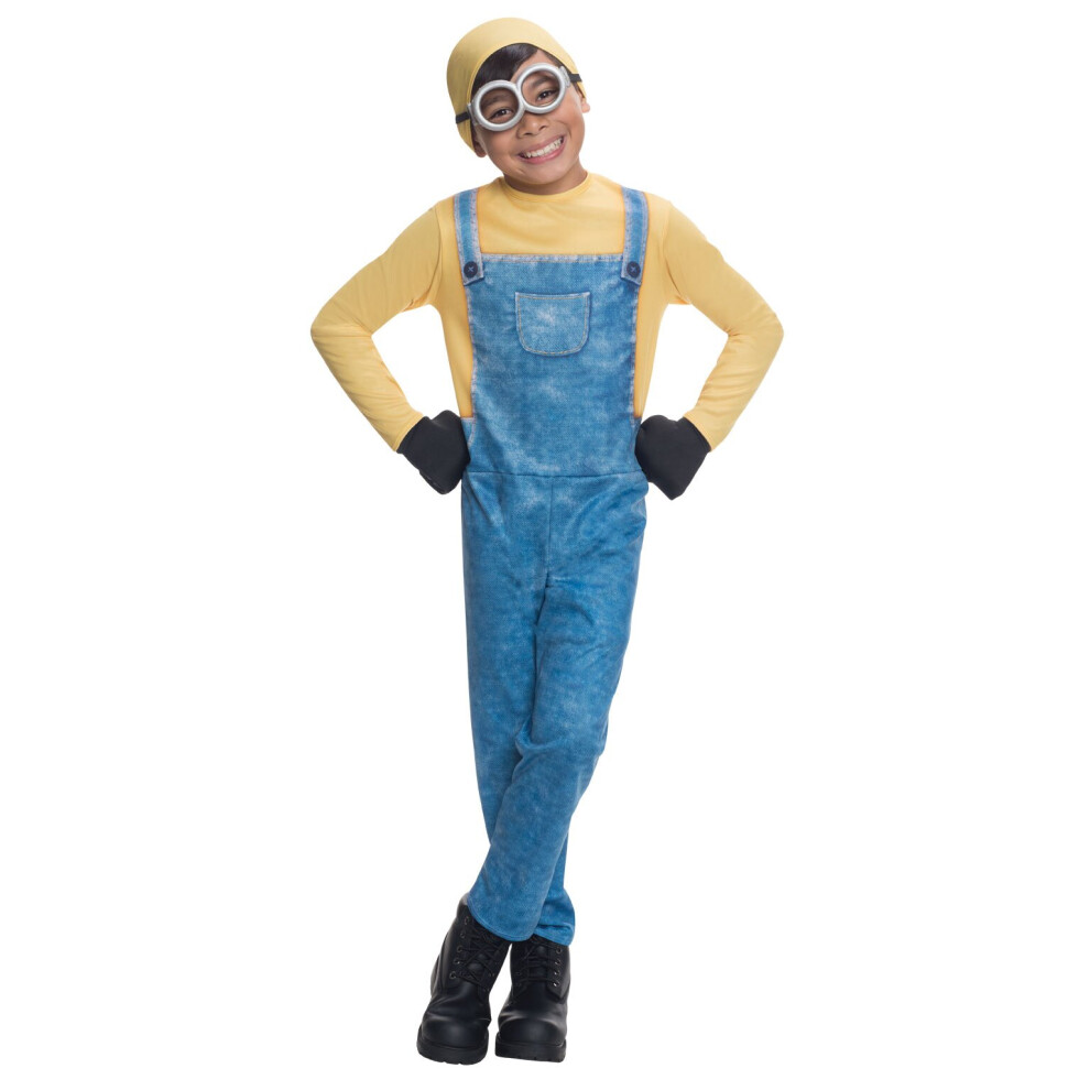 (multicoloured, L) Minion Bob costume 4-piece set MinionkostÃ¼m for children Size