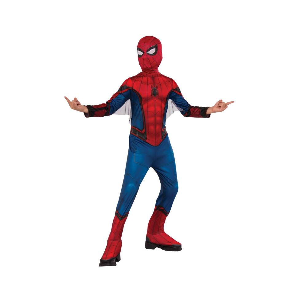 (S (4-6) (3-4 years)) Spiderman Kids Costume