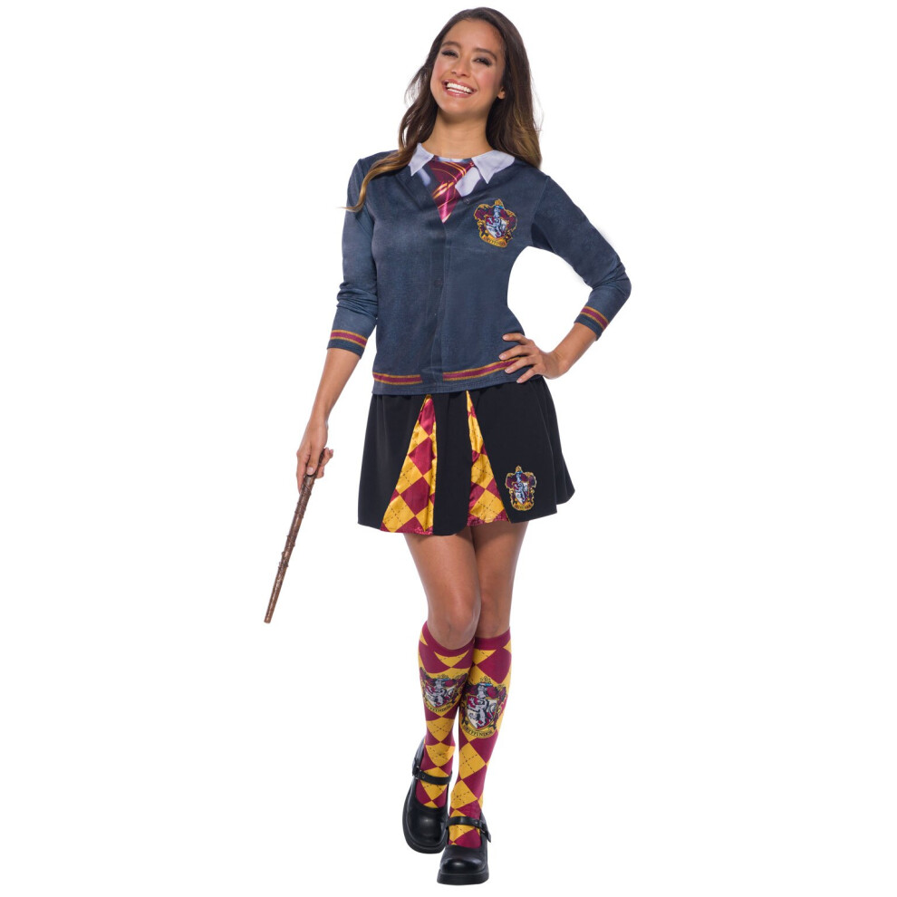 Photos - Fancy Dress Rubies GRYFFINDOR COSTUME TOP - WOMENS - M Multicoloured 821144 
