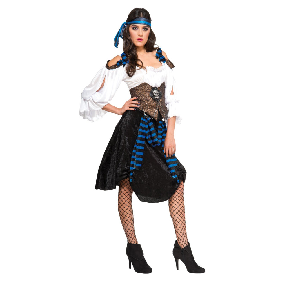 Rubies Rum Runner Pirate Costume - Womens - S Multicoloured