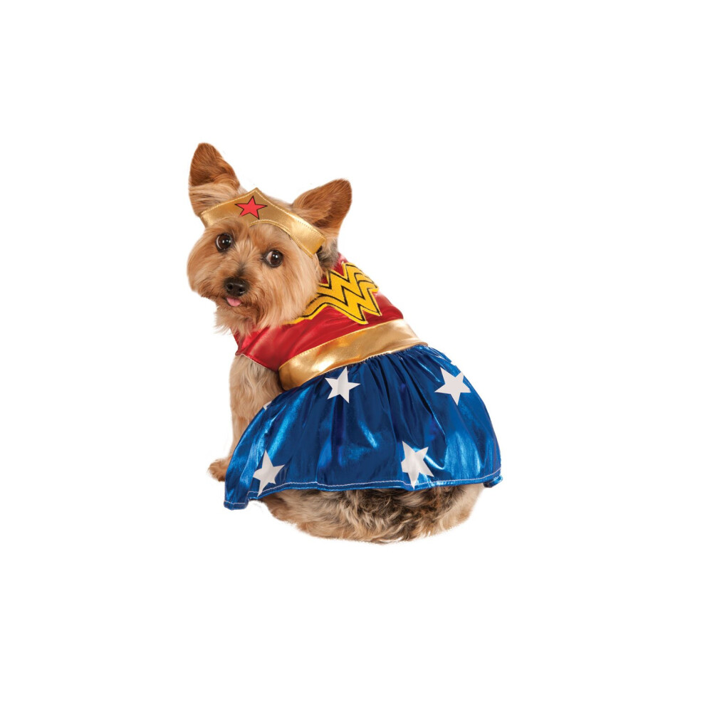 Photos - Dog Clothing Rubies WONDER WOMAN PET COSTUME - L 887842L 