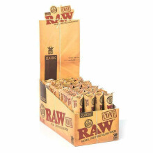 32 X RAW Classic King Size Cones Pre Rolled Smoking Tobacco Paper Cone