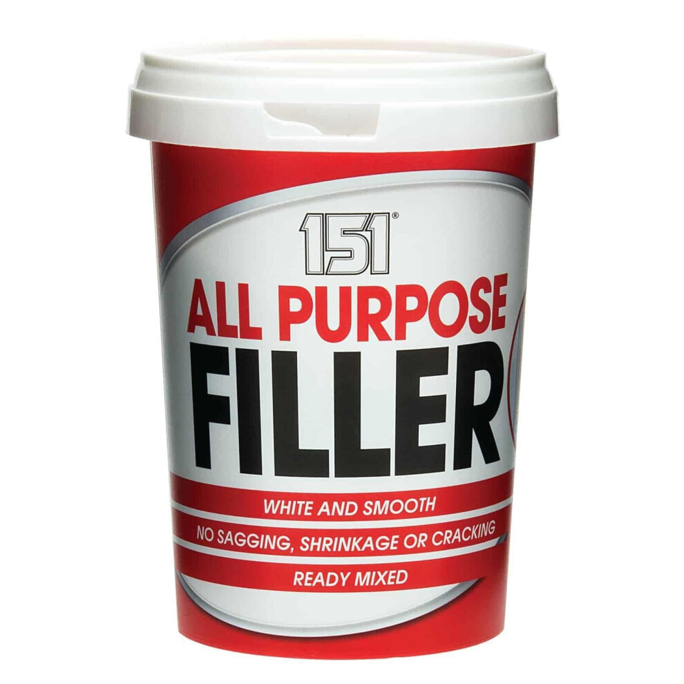 151 Products All Purpose Filler Tub 600G Ready Mixed