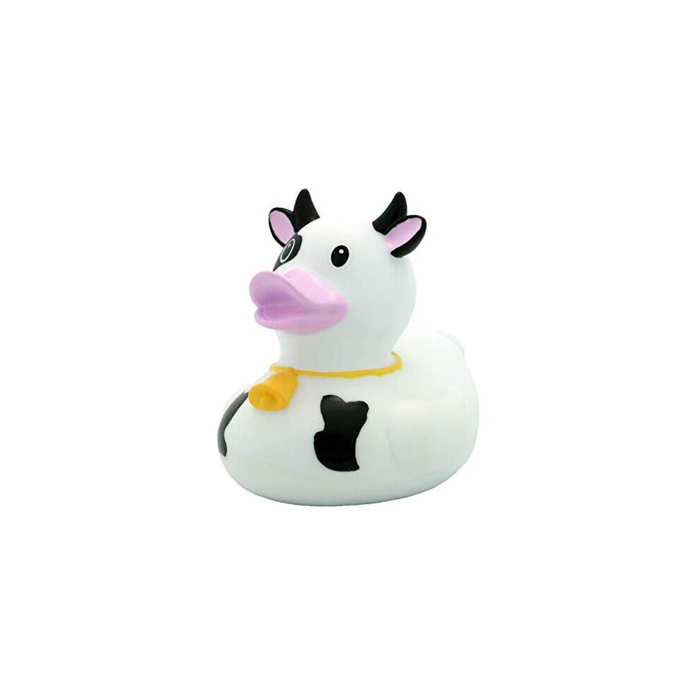 Black Cow Rubber Duck - Novelty Gift - Collectors Item - Farm