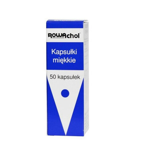 Rowachol, 50 soft capsules, 50 kapsułek miękkich 2