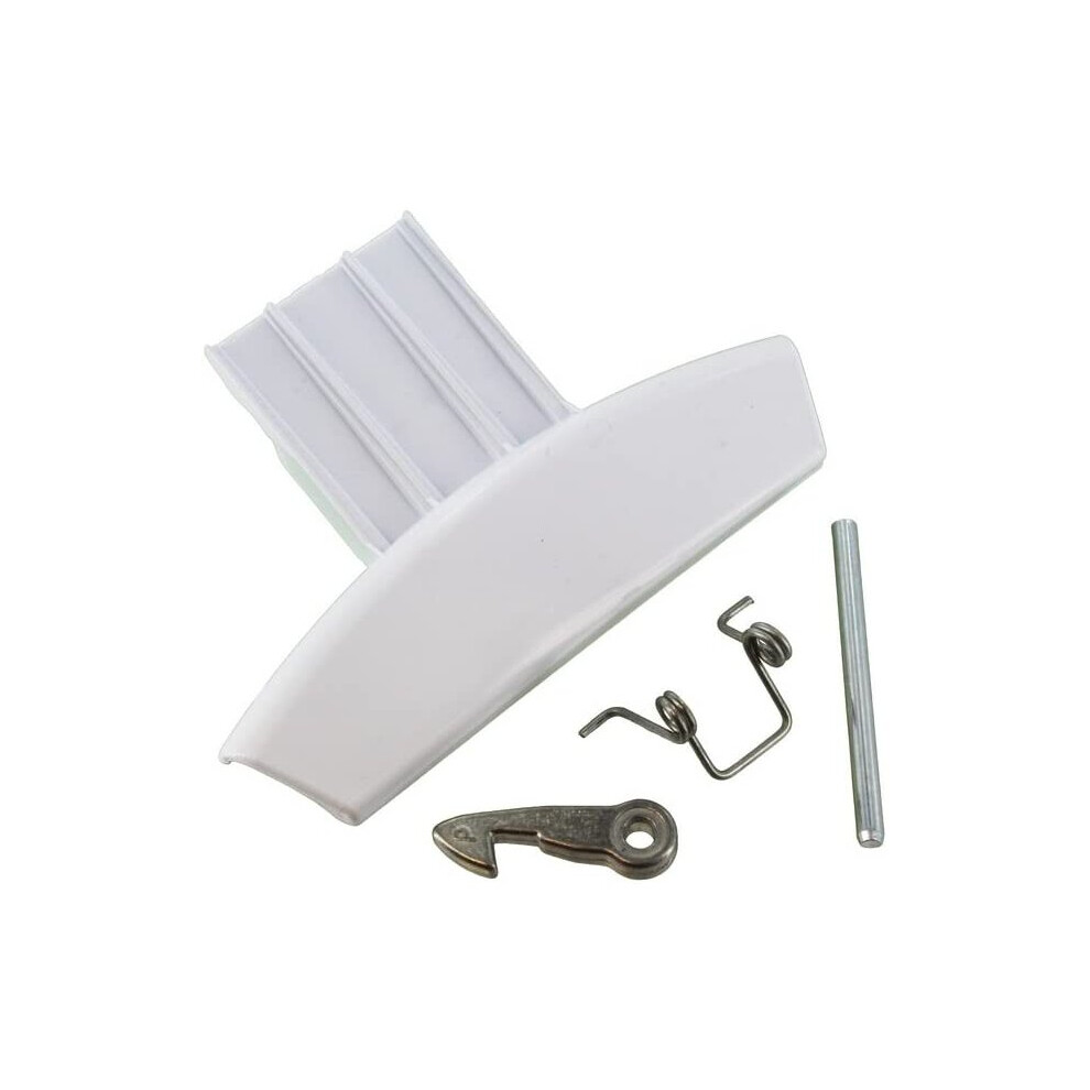 Indesit C00259409 Genuine Original HV7/WDD/WDF/WMD/WMF/WML Series Door Handle Kit, White