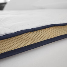 (4FT Double ) 4CM Mattress Topper Carbon Fabric Breathable Mesh