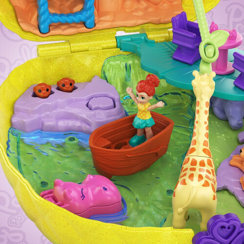 Mattel Polly Pocket Cactus Tropicool Pineapple Purse Compact Play Set 1