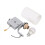 (Double head with pull switch) Double Head Glass Wall Light Lamp +Free LED Bulb 6