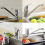 Waterfall Single Lever Swivel Spout Modern Kitchen Sink Basin Mixer Tap 9